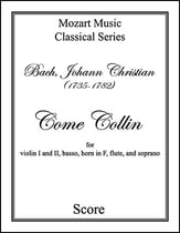 Come Colin Orchestra sheet music cover